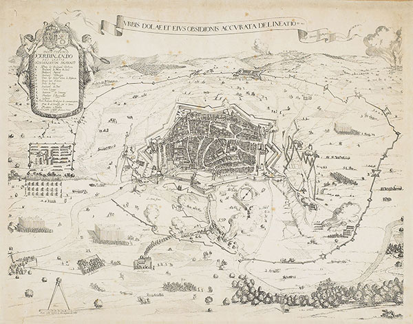fig.1« Siège de Dole en 1636 » par Nicolas Labbé