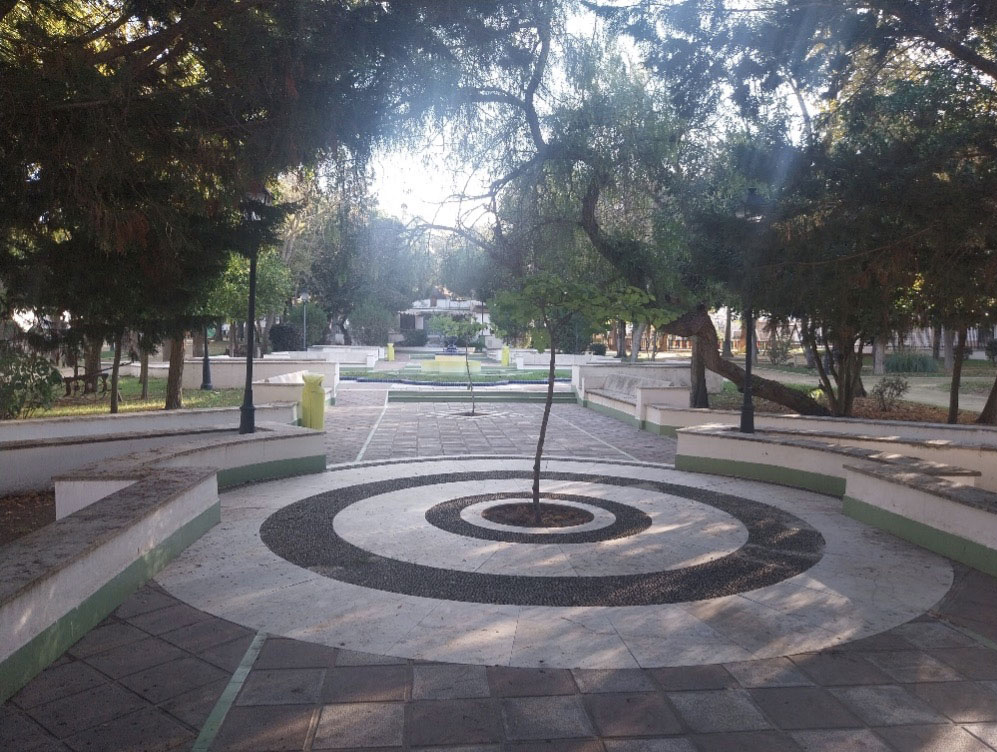 fig.3Le parc du Mayeto, un « non-lieu de mémoire » à Rota.