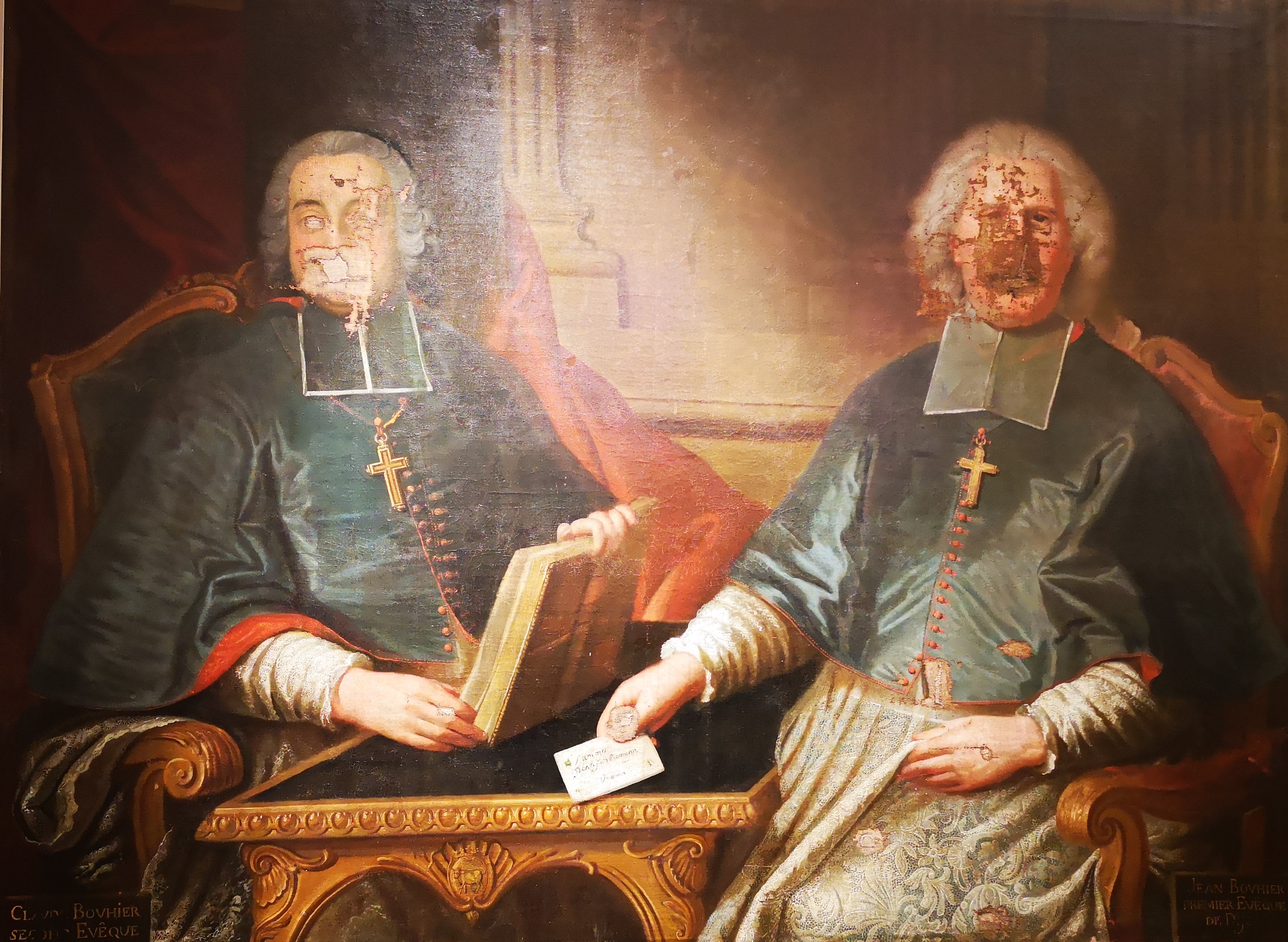 <b>fig.9</b>Didier Loüet, <i>Jean et Claude Bouhier, premiers évêques de Dijon</i>